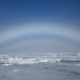 Fogbow Over Pack Ice