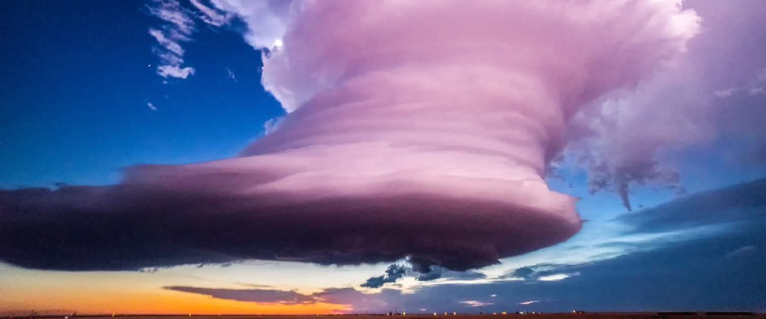 Cotton Candy Dreams and a Lone Texas Supercell