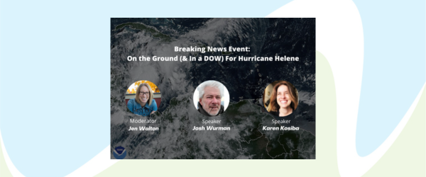 Breaking News Event: On the Ground (& In a DOW) For Hurricane Helene