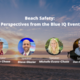 Beach Safety: Perspectives from the Blue IQ Event